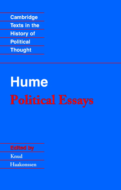 hume essays moral political and literary