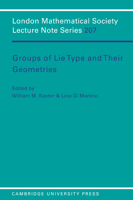 groups-of-lie-type-and-their-geometries