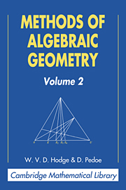 Methods of Algebraic Geometry