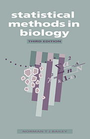 Statistical Methods in Biology | Quantitative biology, biostatistics and  mathematical modelling