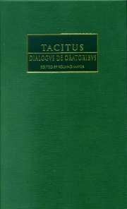 Tacitus: Dialogus de oratoribus