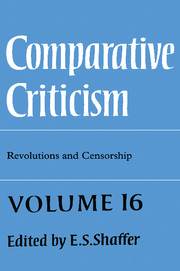 Comparative Criticism