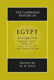 The Cambridge History of Egypt