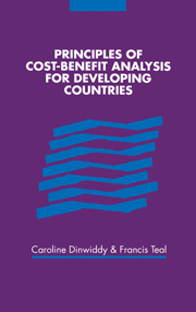 Principles of Cost-Benefit Analysis for Developing Countries