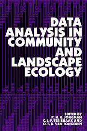 Data Analysis in Community and Landscape Ecology