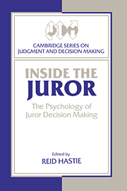 Inside the Juror