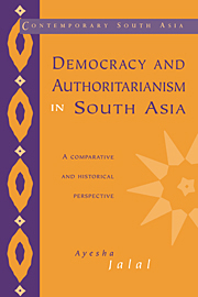 Democracy and Authoritarianism in South Asia