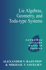 Lie Algebras, Geometry, and Toda-Type Systems