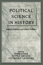 Political Science in History