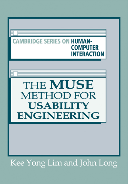 The Muse Method for Usability Engineering