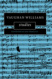 Vaughan Williams Studies