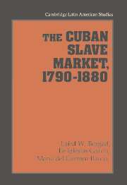 The Cuban Slave Market, 1790–1880