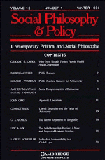 Contemporary Political and Social Philosophy