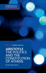 Aristotle: The Politics and the Constitution of Athens