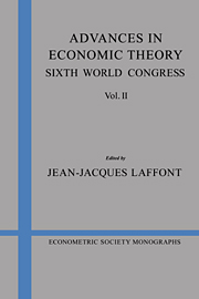 Advances in Economic Theory
