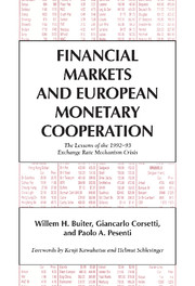 Financial Markets and European Monetary Cooperation