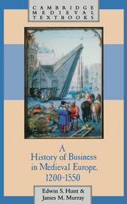 A History of Business in Medieval Europe, 1200–1550