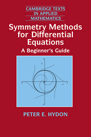 Symmetry Methods for Differential Equations