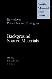 Berkeley's Principles and Dialogues