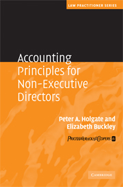 Accounting Principles for Non-Executive Directors