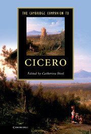 The Cambridge Companion to Cicero
