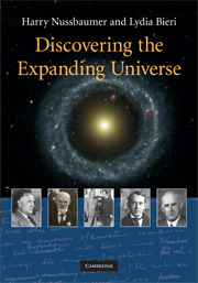 Discovering the Expanding Universe