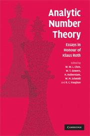 Analytic Number Theory