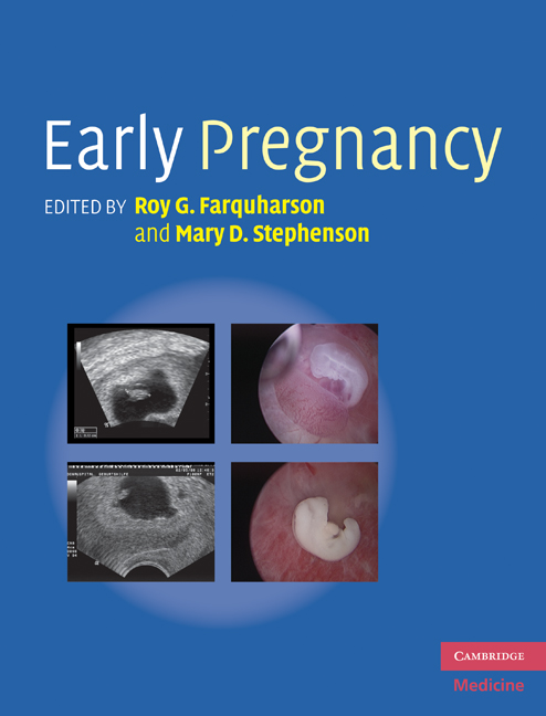 Risk Factors For Miscarriage (Chapter 2) - Early Pregnancy