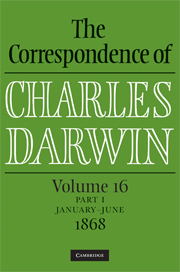 The Correspondence of Charles Darwin