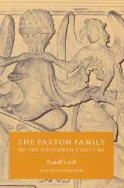 The Paston Family in the Fifteenth Century