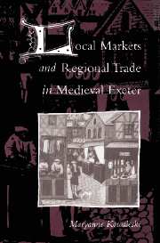 Local Markets and Regional Trade in Medieval Exeter