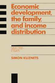 Economic Development, the Family, and Income Distribution