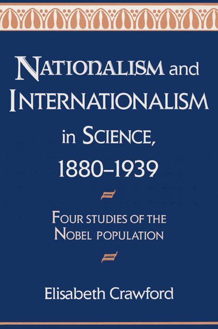 Nationalism and Internationalism in Science, 1880–1939