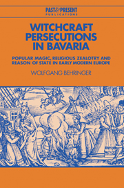 Witchcraft Persecutions in Bavaria