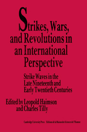 Strikes, Wars, and Revolutions in an International Perspective