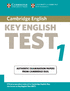 Cover image of Cambridge Key English Test 1