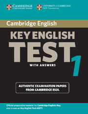 Cambridge Key English Test 1