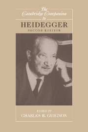 The Cambridge Companion to Heidegger