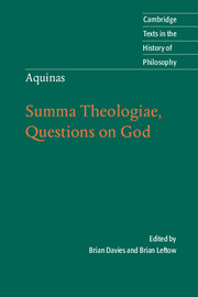 Aquinas: Summa Theologiae, Questions on God