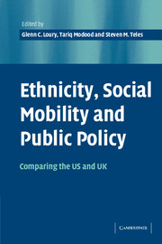 Ethnicity, Social Mobility, and Public Policy