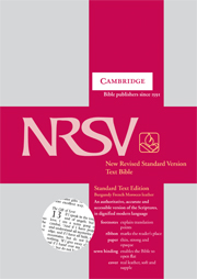 NRSV Standard Text Bible