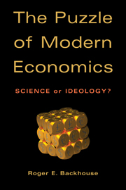 The Puzzle of Modern Economics