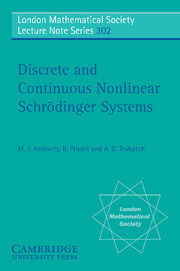 Discrete and Continuous Nonlinear Schrödinger Systems