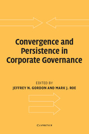 Convergence and Persistence in Corporate Governance