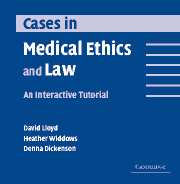 Cases in Medical Ethics and Law