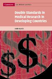 Double Standards in Medical Research in Developing Countries