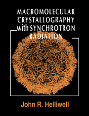 Macromolecular Crystallography with Synchrotron Radiation