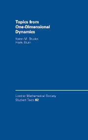 Topics from One-Dimensional Dynamics