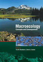 Macroecology: Concepts and Consequences