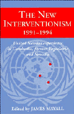 The New Interventionism, 1991–1994